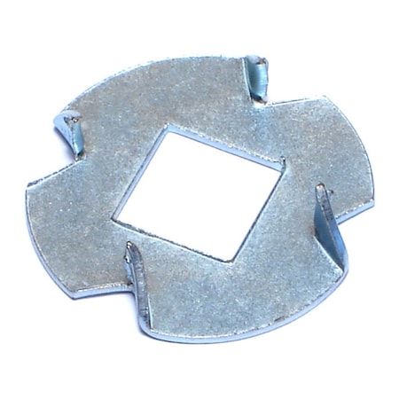 Midwest Fastener Tooth Lock Washer, For Screw Size 3/8 in Steel, Zinc Plated Finish, 50 PK 08229